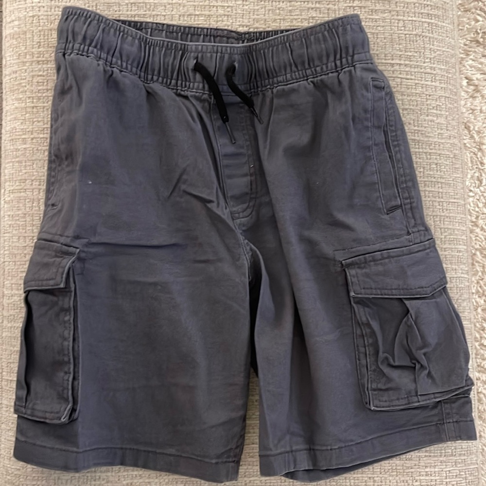 Wonder Nation Cargo Shorts Gray Size L (10-12) EUC